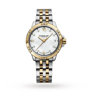 Raymond Weil Ladies Raymond Weil Watches | 30mm Tango Two-Toned Mother of Pearl Watch