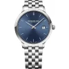 Raymond Weil Mens Raymond Weil Watches | 39mm Toccata Blue Date Dial Stainless Steel Watch