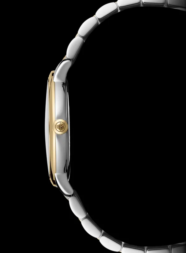 Raymond Weil Mens Raymond Weil Watches | 39mm Toccata Two Tone White Date Dial Stainless Steel Watch