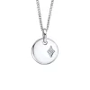 Jack Murphy Jewellers Childrens Jewellery | Jmj Diamond Set Jewellery | Sterling Silver Children's Disc & Diamond Star Necklace