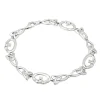 Jack Murphy Jewellers Jmj Sterling Silver Jewellery | Sterling Silver Claddagh & Trinity Knot Bracelet