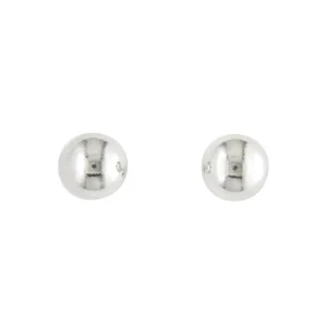 Jack Murphy Jewellers Childrens Jewellery | Jmj Sterling Silver Jewellery | Sterling Silver Classic 6mm Ball Stud Earring