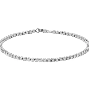 Jack Murphy Jewellers Bridal Jewellery | All Jmj & Branded Fashion Jewellery | Sterling Silver Claw Set CZ Line Bracelet