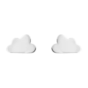 Jack Murphy Jewellers Childrens Jewellery | Jmj Sterling Silver Jewellery | Sterling Silver Cute Cloud Stud Earrings