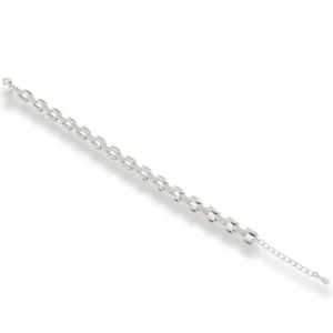 Jack Murphy Jewellers Bridal Jewellery | All Jmj & Branded Fashion Jewellery | Sterling Silver CZ Link Gate Bracelet
