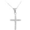 Jack Murphy Jewellers Childrens Jewellery | Sterling Silver CZ Set Cross Necklace