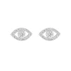 Jack Murphy Jewellers All Jmj & Branded Fashion Jewellery | Jmj Sterling Silver Jewellery | Sterling Silver Evil Eye CZ Stud Earrings