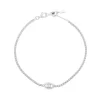 Jack Murphy Jewellers Bridal Jewellery | Sterling Silver Evil Eye CZ Line Bracelet