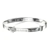Jack Murphy Jewellers Childrens Jewellery | Jmj Diamond Set Jewellery | Sterling Silver Filigree Butterfly & Diamond Set Baby Bangle