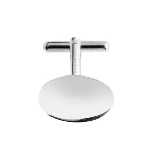 Jack Murphy Jewellers Jmj Cufflinks | Jmj Sterling Silver Jewellery | Sterling Silver Flat Oval Plain Cufflinks