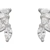 Jack Murphy Jewellers Jmj Sterling Silver Jewellery | Sterling Silver Graduating Marquise CZ Earrings