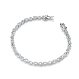 Jack Murphy Jewellers All Jmj & Branded Fashion Jewellery | Jmj Sterling Silver Jewellery | Sterling Silver Infinity CZ Link Bracelet