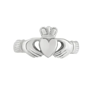 Jack Murphy Jewellers Jmj Sterling Silver Jewellery | Sterling Silver Ladies Claddagh Ring