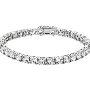 Jack Murphy Jewellers Bridal Jewellery | Jmj Sterling Silver Jewellery | Sterling Silver 5mm CZ Tennis Bracelet