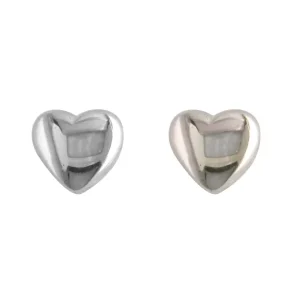 Jack Murphy Jewellers Childrens Jewellery | Jmj Sterling Silver Jewellery | Sterling Silver 5mm Heart Stud Earrings