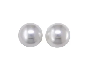 Jack Murphy Jewellers Bridal Jewellery | Jmj Sterling Silver Jewellery | Sterling Silver 10mm Pearl Stud Earrings