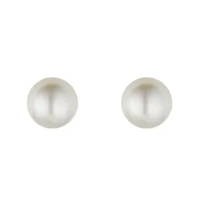 Jack Murphy Jewellers Bridal Jewellery | Jmj Sterling Silver Jewellery | Sterling Silver 8mm Pearl Stud Earrings
