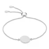 Jack Murphy Jewellers Jmj Sterling Silver Jewellery | Sterling Silver 13mm Personalising Disc & Sliding Bracelet