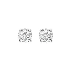 Jack Murphy Jewellers Childrens Jewellery | Jmj Sterling Silver Jewellery | Sterling Silver 8mm Round Solitaire CZ Stud Earrings