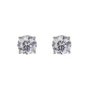 Jack Murphy Jewellers Childrens Jewellery | Jmj Sterling Silver Jewellery | Sterling Silver 6mm Round Solitaire CZ Stud Earrings