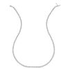 Jack Murphy Jewellers Bridal Jewellery | Jmj Sterling Silver Jewellery | Sterling Silver 3mm Tennis Line CZ Necklace