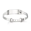 Jack Murphy Jewellers Childrens Jewellery | Jmj Diamond Set Jewellery | Sterling Silver Name, D.O.B & Diamond Baby Bangle