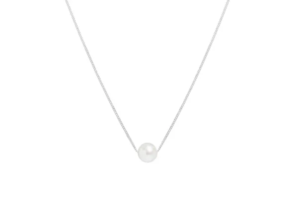 sterling_silver_round_mm__0.webp Jack Murphy Jewellers Jmj Sterling Silver Jewellery | Sterling Silver Round 7mm Culture Pearl Necklace