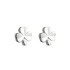 Jack Murphy Jewellers Jmj Sterling Silver Jewellery | Sterling Silver Shamrock Stud Earrings