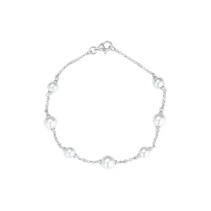 Jack Murphy Jewellers Bridal Jewellery | Jmj Sterling Silver Jewellery | Sterling Silver Shell Pearl Bracelet