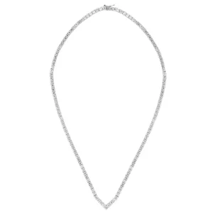 Jack Murphy Jewellers Jmj Sterling Silver Jewellery | Sterling Silver Tennis Collarette CZ Necklace