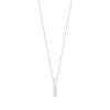 Jack Murphy Jewellers Jmj Sterling Silver Jewellery | Sterling Silver Vertical 3D Bar Necklace