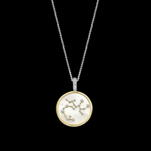Ti Sento - Milano All Jmj & Branded Fashion Jewellery | Sagittarius Mother of Pearl Necklace 6826SA